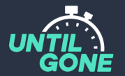 UntilGone.com Rabattcodes 